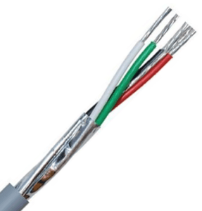 Belden Equivalent Cable OSC3-18 3 Cores 18AWG Overall Foil Screen Multicore 600V LSZH (8770) - Grey 1000m