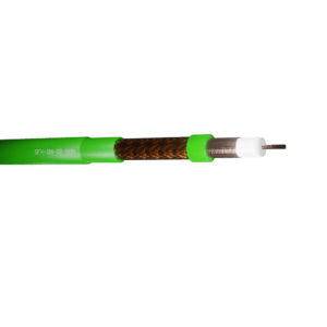 SFX100 Coaxial Cable Foam Filled Premium Direct Burial HDPE S841:S995 - Green 100m