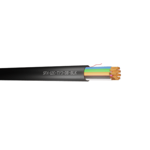Alarm Cable Type 3 TCCA 12 Cores Direct Burial HDPE - Black 1000m