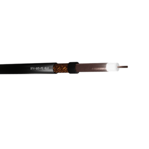 SFX165 Coaxial Cable Foam Filled PE - Black 1000m