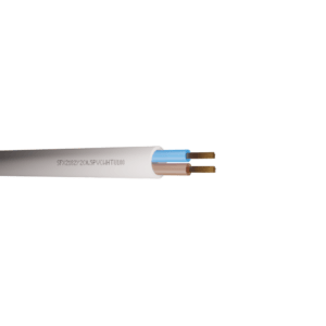 2182Y Flexible Power Cable 0.5mm PVC (H03VV-F 2X0.5) - White 100m