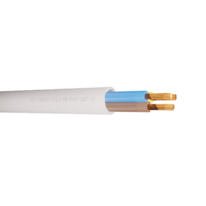 3093Y Heat Resistant Flexible Power Cable 1.0mm HR-PVC (H05V2V2-F 3X1.0) - White 100m