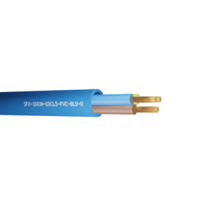 3183A Arctic Grade Flexible Power Cable 1.5mm PVC (A05V3V3-F 3G1.5) - Blue 100m