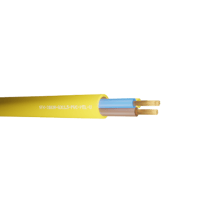 3183A Arctic Grade Flexible Power Cable 1.5mm PVC (A05V3V3-F 3G1.5) - Yellow 100m