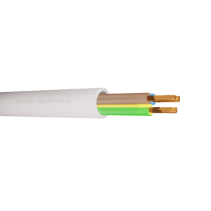 3183Y Flexible Power Cable 1.0mm PVC (H05VV-F 3G1.0) - White 100m