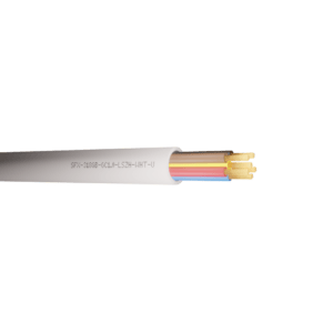 3186B Flexible Power Cable 1.0mm LSZH (A05Z1Z1-F 6X1.0) - White 100m