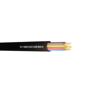 3186B Flexible Power Cable 1.5mm LSZH (A05Z1Z1-F 6X1.5) - Black 100m