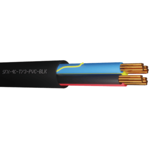 Alarm Cable Type 3 TCCA 4 Cores PVC - Black 100m