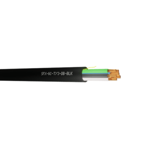 Alarm Cable Type 3 TCCA 6 Cores Direct Burial HDPE - Black 1000m