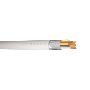 Alarm Cable Type 1 8 Cores Screened LSZH - White 200m