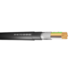 Alarm Cable Type 2 8 Cores Screened Direct Burial HDPE - Black 1000m