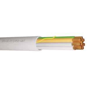 Alarm Cable Type 3 TCCA 8 Cores PVC - White 200m