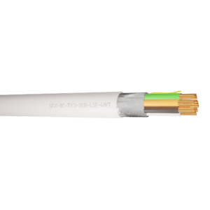 Alarm Cable Type 3 TCCA 8 Cores Screened LSF - White 200m