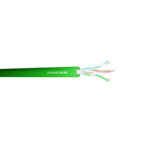 Data Cable Category 5e 4 Pairs UTP LSZH - Green 305m
