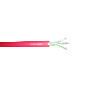 Data Cable Category 5e 4 Pairs UTP LSZH - Red 305m