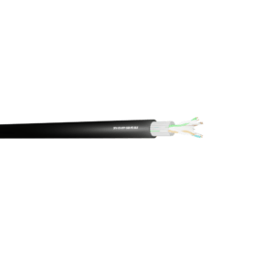 Data Cable Category 5e 4 Pairs UTP SWA PE - Black 1000m