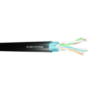 Data Cable Category 6A 4 Pairs F/FTP PE - Black 1000m