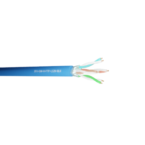 Data Cable Category 6A 4 Pairs U/FTP LSZH - Blue 100m