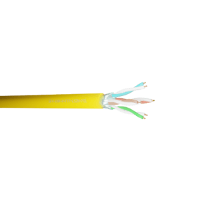 Data Cable Category 6A 4 Pairs U/FTP LSZH - Yellow 305m
