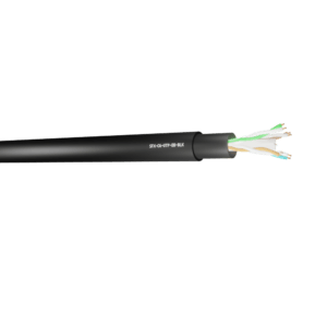 Data Cable Category 6 4 Pairs UTP Direct Burial HDPE - Black 100m