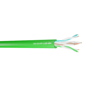 Data Cable Category 6 4 Pairs UTP LSZH - Green per metre