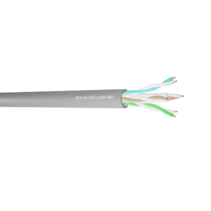 Data Cable Category 6 4 Pairs UTP LSZH - Grey 305m