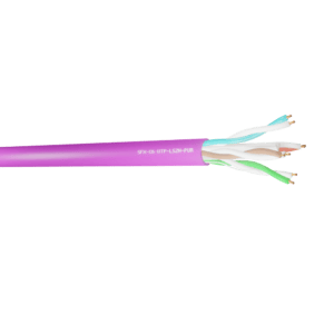 Data Cable Category 6 4 Pairs UTP LSZH - Purple 305m