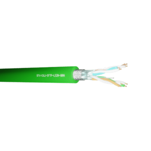 Data Cable Category 8.1 4 Pairs S/FTP LSZH - Green 100m