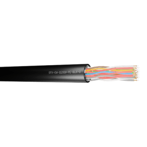 CW1128 Telecom Cable 10 Pairs 0.5mm PJ Filled PE - Black 1000m