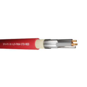 Standard Fire Resistant Cable Flame Flex FR60 3 Cores 1.5mm 300/500V - Red 500m