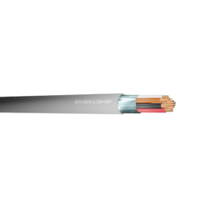 Belden Equivalent Cable OSC6 6 Cores 24AWG Overall Foil Screen Multicore 600V LSZH (9536) - Grey 200m