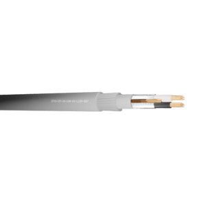 Belden Equivalent Cable OSP1-60 1 Pair 18AWG Overall Foil Screen Pairs 600V SWA LSZH (8760) - Grey UV 1000m