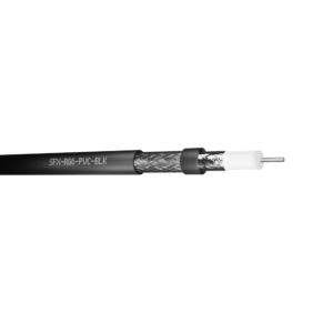 RG6 Coaxial Cable PVC - Black 250m