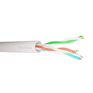 Budget Telecom Cable 3 Pairs CCS PVC - White 100m