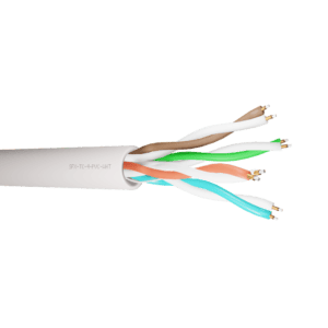 Budget Telecom Cable 4 Pairs CCS PVC - White 100m