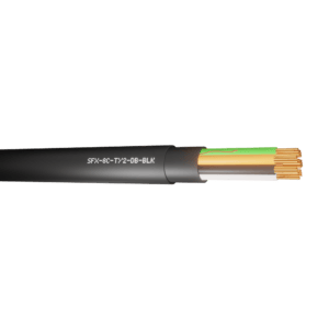 Alarm Cable Type 2 8 Cores Direct Burial HDPE - Black 1000m