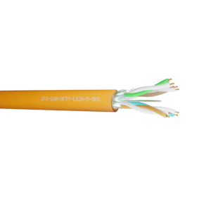 Data Cable DCA Category 6A 4 Pairs U/FTP LSZH - Orange 1000m