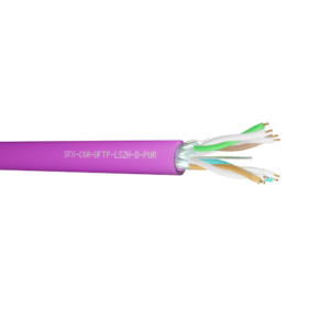 Data Cable DCA Category 6A 4 Pairs U/FTP LSZH - Purple 1000m