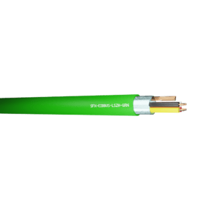 KNX Equivalent Cable EIB Bus 2mm x 2mm x 0.8mm Green LSZH - 500m
