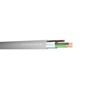 Belden Equivalent Cable OSC4-18 4 Cores 18AWG Overall Foil Screen Multicore 600V DCA LSZH (9418) - Grey per metre