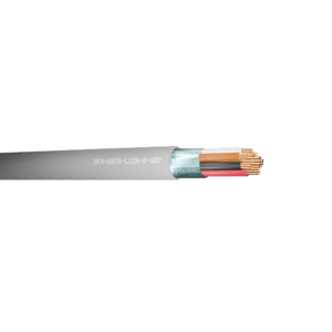 Belden Equivalent Cable OSC6 6 Cores 24AWG Overall Foil Screen Multicore 600V DCA LSZH (9536) - Grey 100m