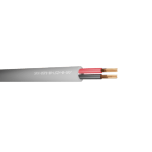 Dali Equivalent Cable USP1-18 1 Pair 18AWG Unscreened Pair Data 600V DCA LSZH (9740) - Grey 100m